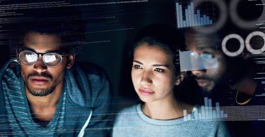 3 people solving network issues