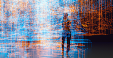 AIOps-Innovation-Person-Abstract-Structure