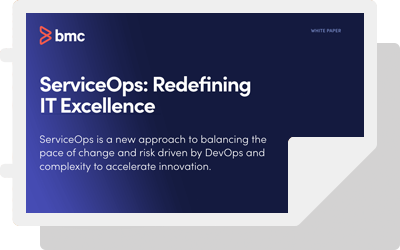 ServiceOps: Redefining IT Excellence