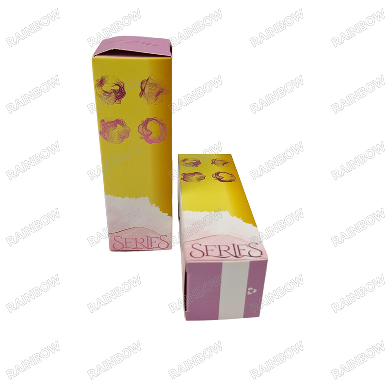 Custom lipstick packaging paper carton box hot stamping paper box for lipstick packaging cosmetic packaging paper box
