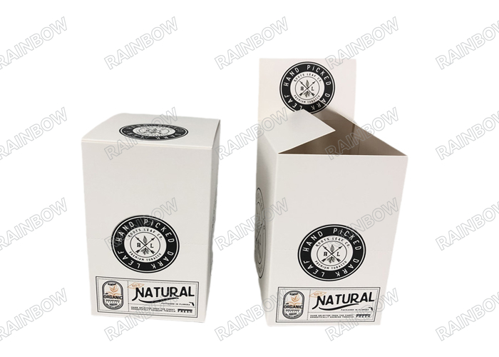 buy wholesale custom printed cosmetic paper box luxury white paper box for makeup on sales