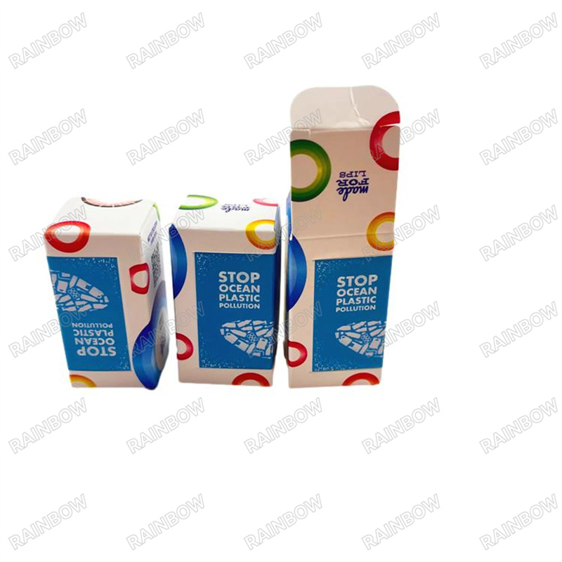 Custom white cardboard paper box cosmetic packaging printing packaging paper box