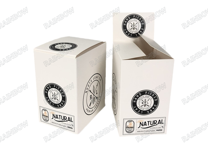 good quality high quality custom 350g eco friendly cosmetic paper box luxury white paper box for makeup wholesale