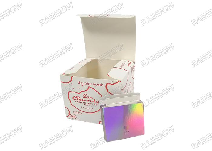 custom eco friendly white cardboard paper box for skincare lipsticks Nail Polish